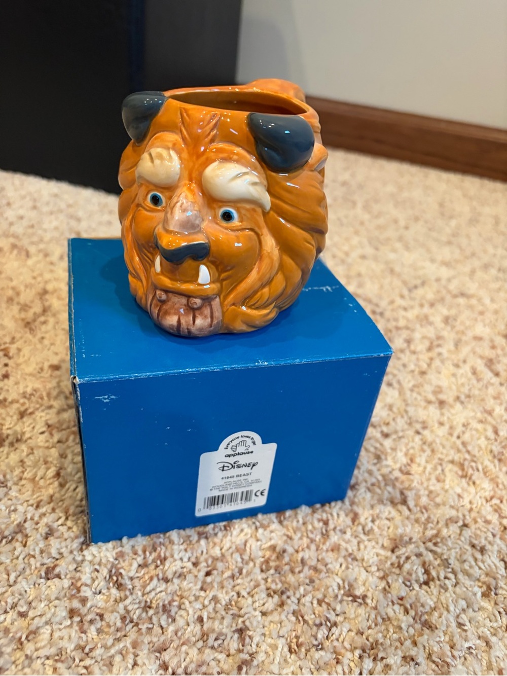 Vintage Disney Applause Beauty and the Beast Mug